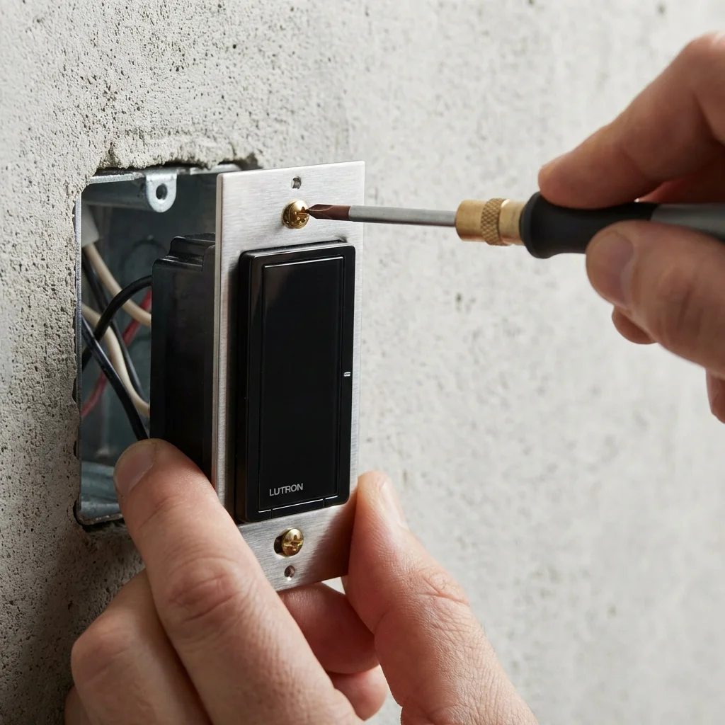 Detail inštalácie smart vypínača